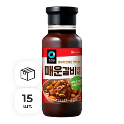 Соус-маринад Кальби острый для мяса Daesang, 500 г х 15 шт