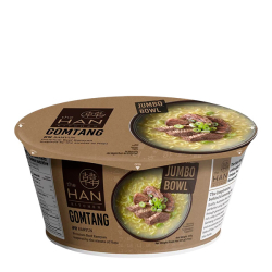 Лапша быстрого приготовления Гомтанг со вкусом говядины в белом бульоне The Han Kitchen, чашка 107 г