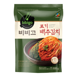 Капуста кимчи Цельная CJ Bibigo, пачка 500 г