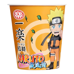 Лапша быстрого приготовления Ичираку рамен со вкусом говядины и карри Naruto, стакан 61 г