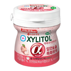 Жевательная резинка в банке со вкусом персика Lotte, 86 г