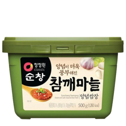 Смешанная паста с кунжутом и чесноком Daesang, 500 г