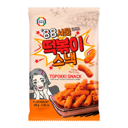 Чипсы ттокпокки с сладко-острым вкусом Surasang, 130 г