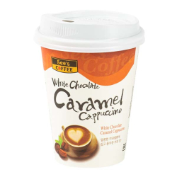 Напиток кофейный быстрорастворимый White Chocolate Caramel Cappuchino Sees Coffee, 23 г