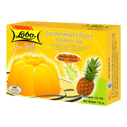 Десерт агар-агар с соком ананаса Lobo, 110 г