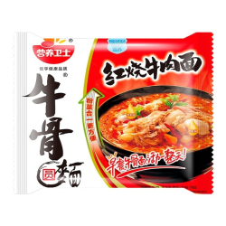 Лапша быстрого приготовления со вкусом тушеной говядины Yingyangweishi, пачка 78 г