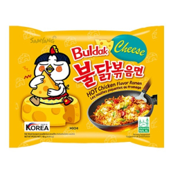 Лапша быстрого приготовления Hot Chicken со вкусом курицы и сыра Samyang, пачка 140 г Лапша быстрого приготовления Hot Chicken со вкусом курицы и сыра Samyang, пачка 140 г