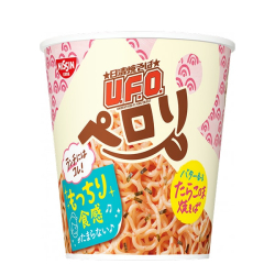 Лапша быстрого приготовле НЛО Тарако с ароматным вкусом осьминога в масле Перори Nissin, стакан 70 г