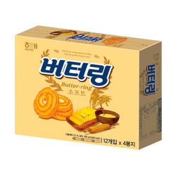 Печенье Сливочное кольцо Haitai, 302 г