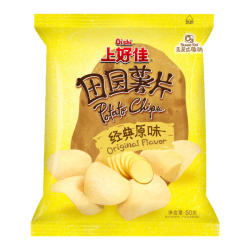 Чипсы с оригинальным вкусом Oishi, 50 г