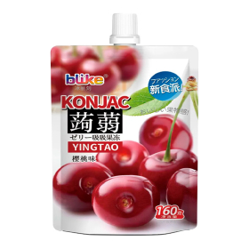 Желе конняку со вкусом черешни Blike, 160 г