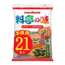 Мисо-суп Kabushiki с 3 вкусами 21 порция Marukome, 388 г
