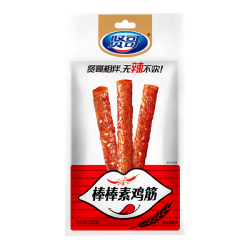 Снек пшенично-соевый острые колбаски со вкусом курицы Xiange, пачка 101 г