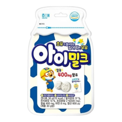 Конфеты Пороро с молочным вкусом Haitai, 30 г