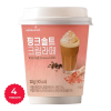 Кофе розовый соленый крем латте Aromaville, 20 г x 4 шт