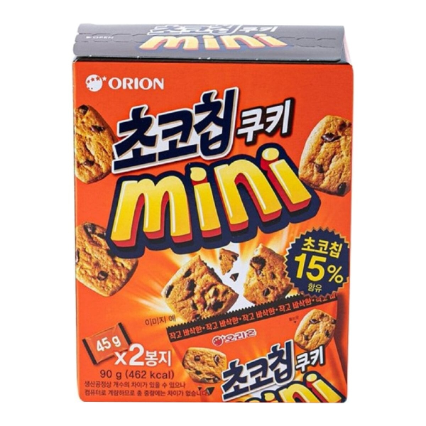 Печенье Chocochip шоколадное мини Orion, 90 г