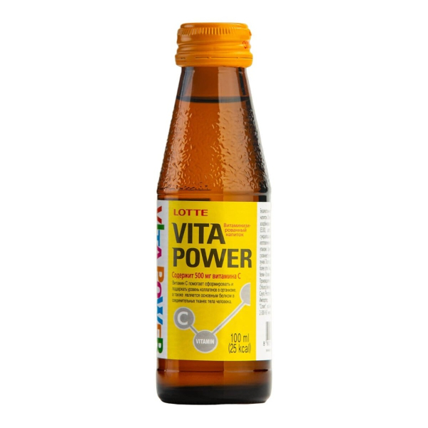 Напиток Vita power негазированный витаминизированный со вкусом манго Lotte, 100 мл