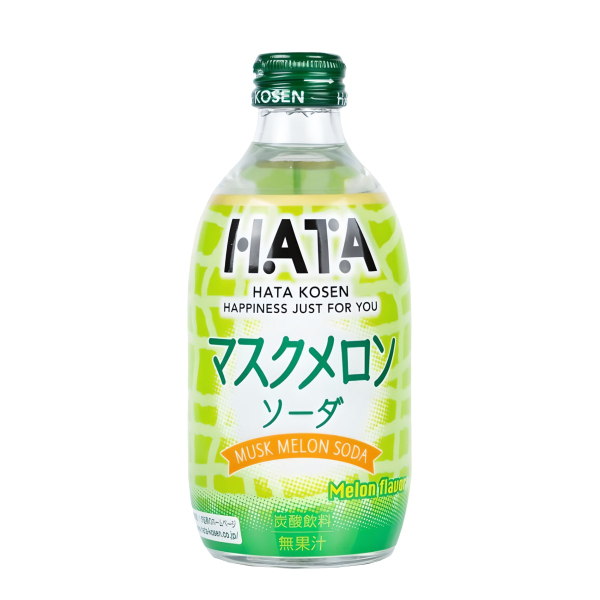 Напиток газированный Hatasoda со вкусом дыни Hata Kosen, 300 мл