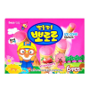 Снек рожок Pororo со вкусом клубники Basraq, 54 г (6 шт х 9 г)