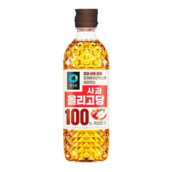 Сироп яблочный олигосахаридный Daesang, бутылка 1200 г