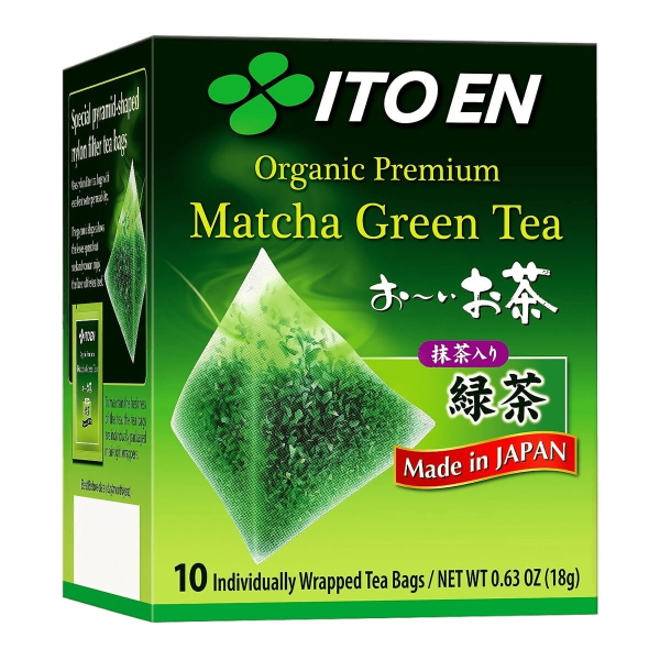 Органический чай премиум Matcha green tea Itoen, 18 г