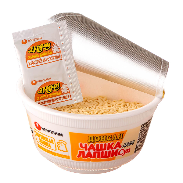 Донсан со вкусом курицы острая Nongshim, чашка 86 г Донсан со вкусом курицы острая Nongshim, чашка 86 г
