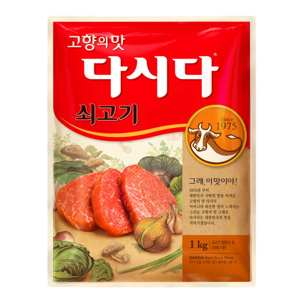 Приправа Дашида со вкусом говядины CJ, 1000 г