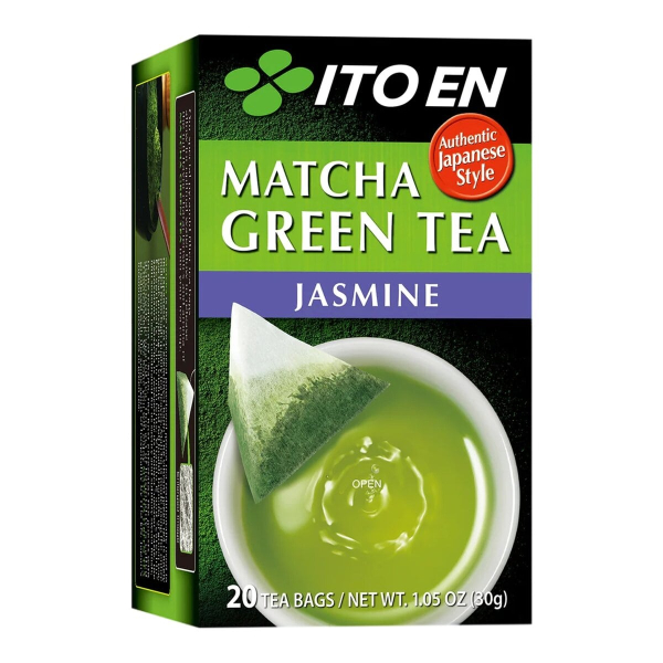 Зеленый чай с жасмином с добавлением матча Itoen, 30 г