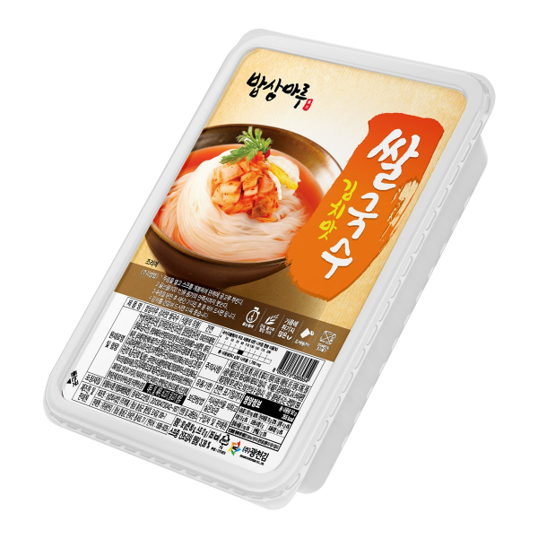 Лапша быстрого приготовления рисовая с кимчи Baekje, чашка 92 г