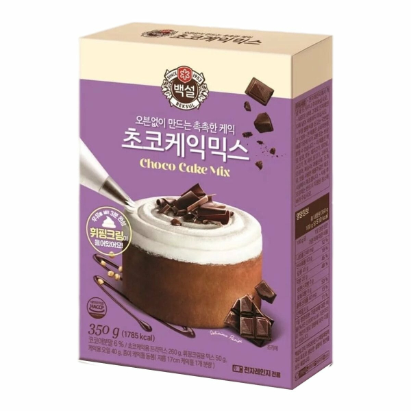 Сухая смесь для изготовления шоколадного торта CJ Beksul, 350 г
