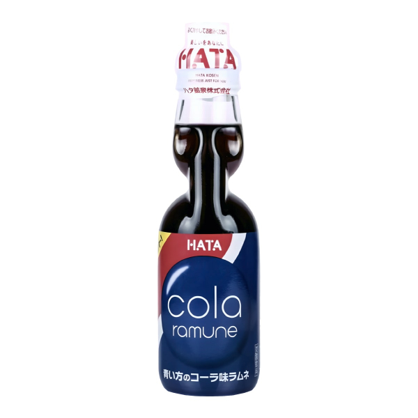 Напиток газированный Ramune со вкусом колы Hata Kosen, 200 мл